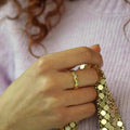 Pastel Jewelled Wiggle Ring