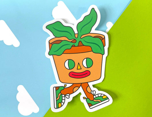 Cuppa Greens | Vinyl Sticker