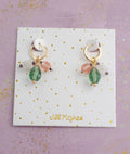 Isla | Charm Hoop Earrings