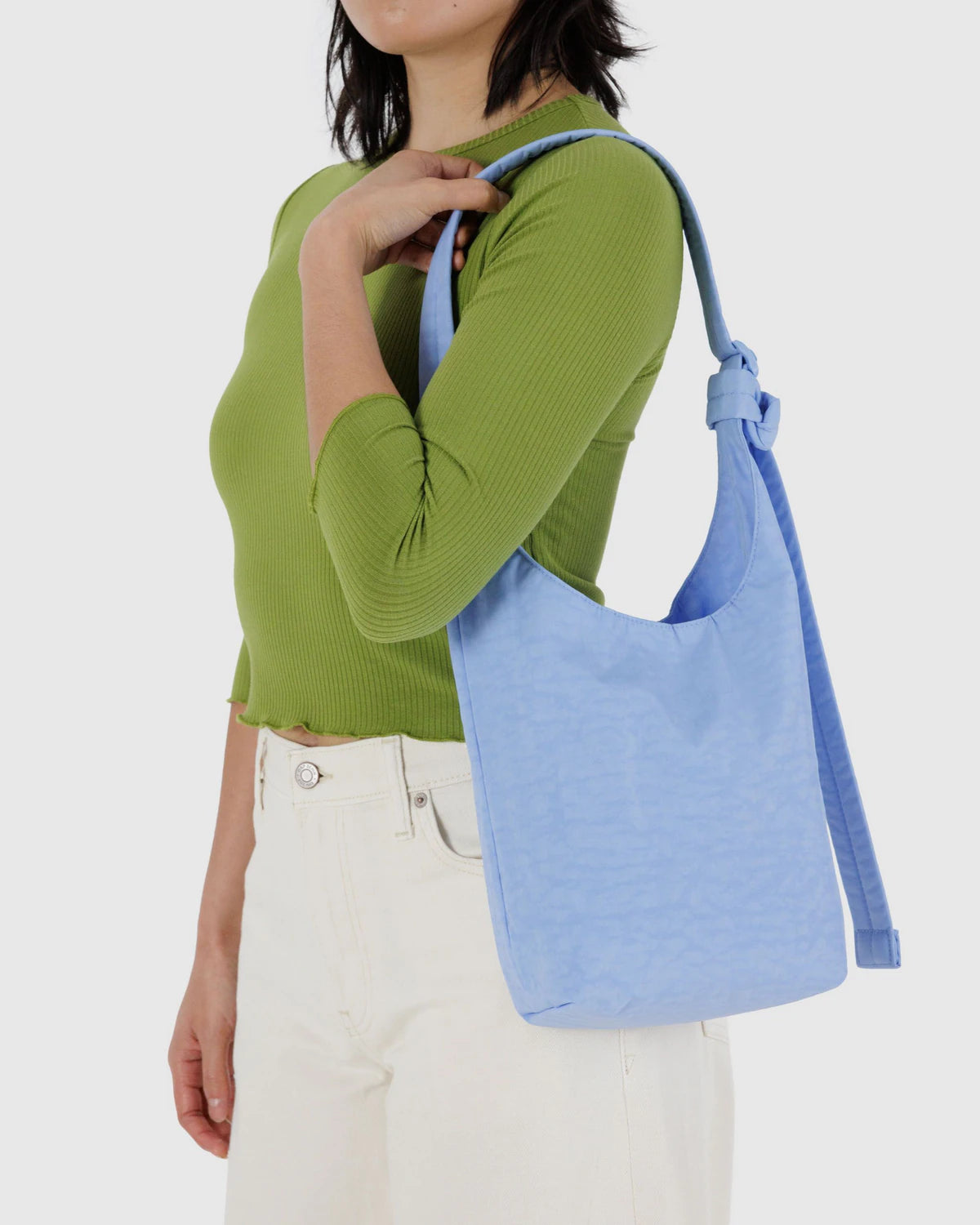 Small Nylon Sling Bag | French Blue