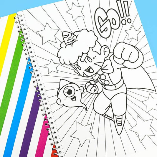 Coloring book - A4 format, 35 pages