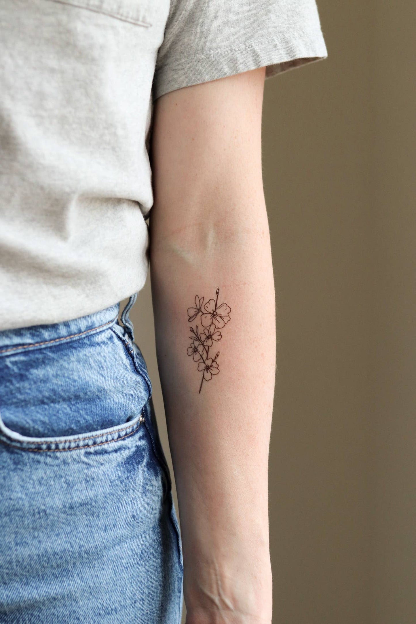 Birth Flower | Temporary Tattoo