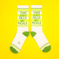 That Just Dills My Pickle | Gym Crew Socks