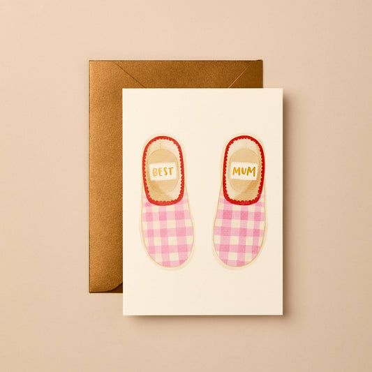 best mum slipper card