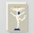 ‘Happy Birthday Statue’ Greetings Card