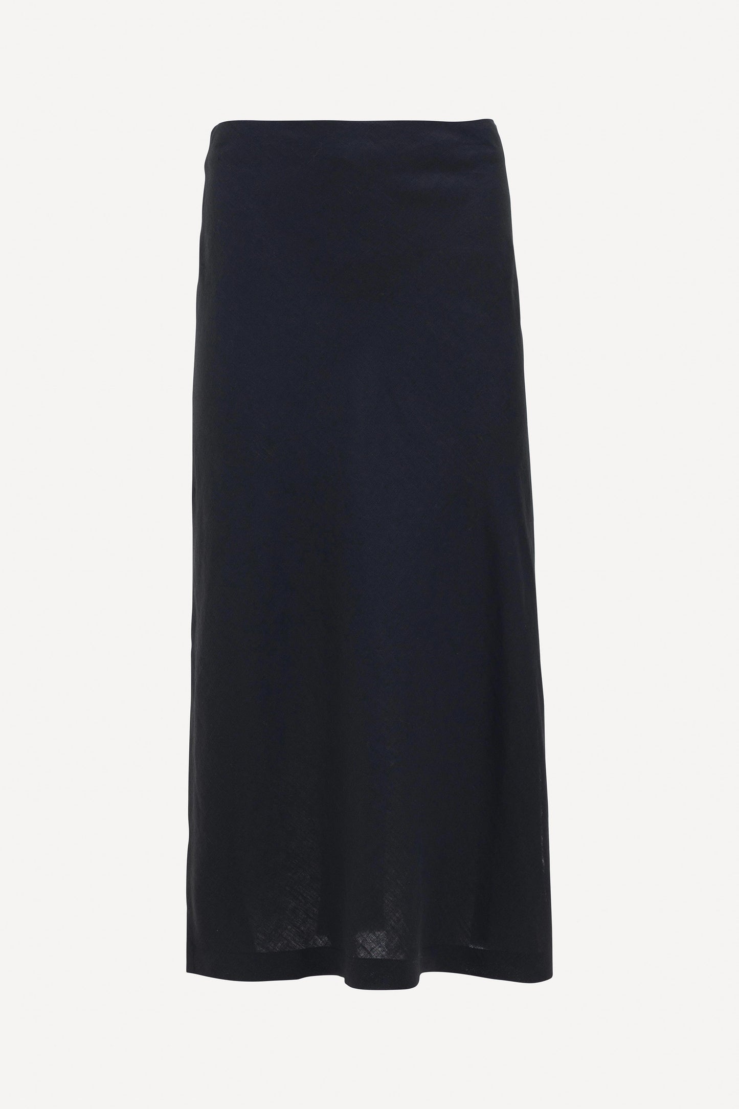 Stilla Linen Skirt| Black