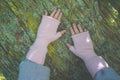 alpaca handwarmer gloves | various colours