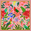Silk Scarf | BIRDS OF PARADISE
