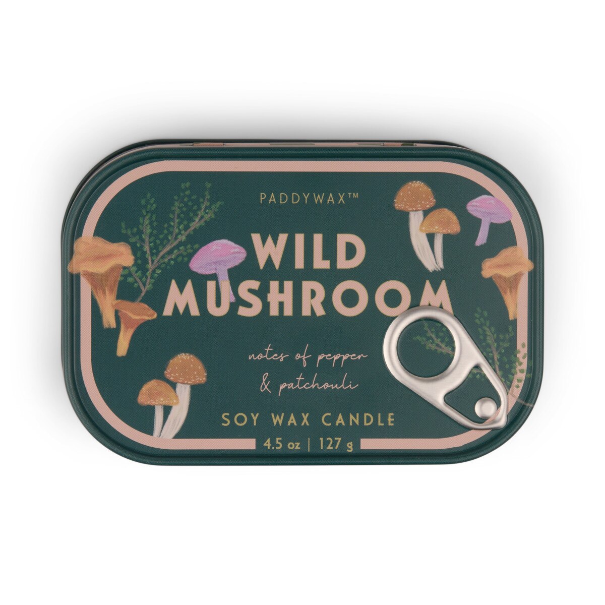 Bistro Candle in Tin | Wild Mushroom