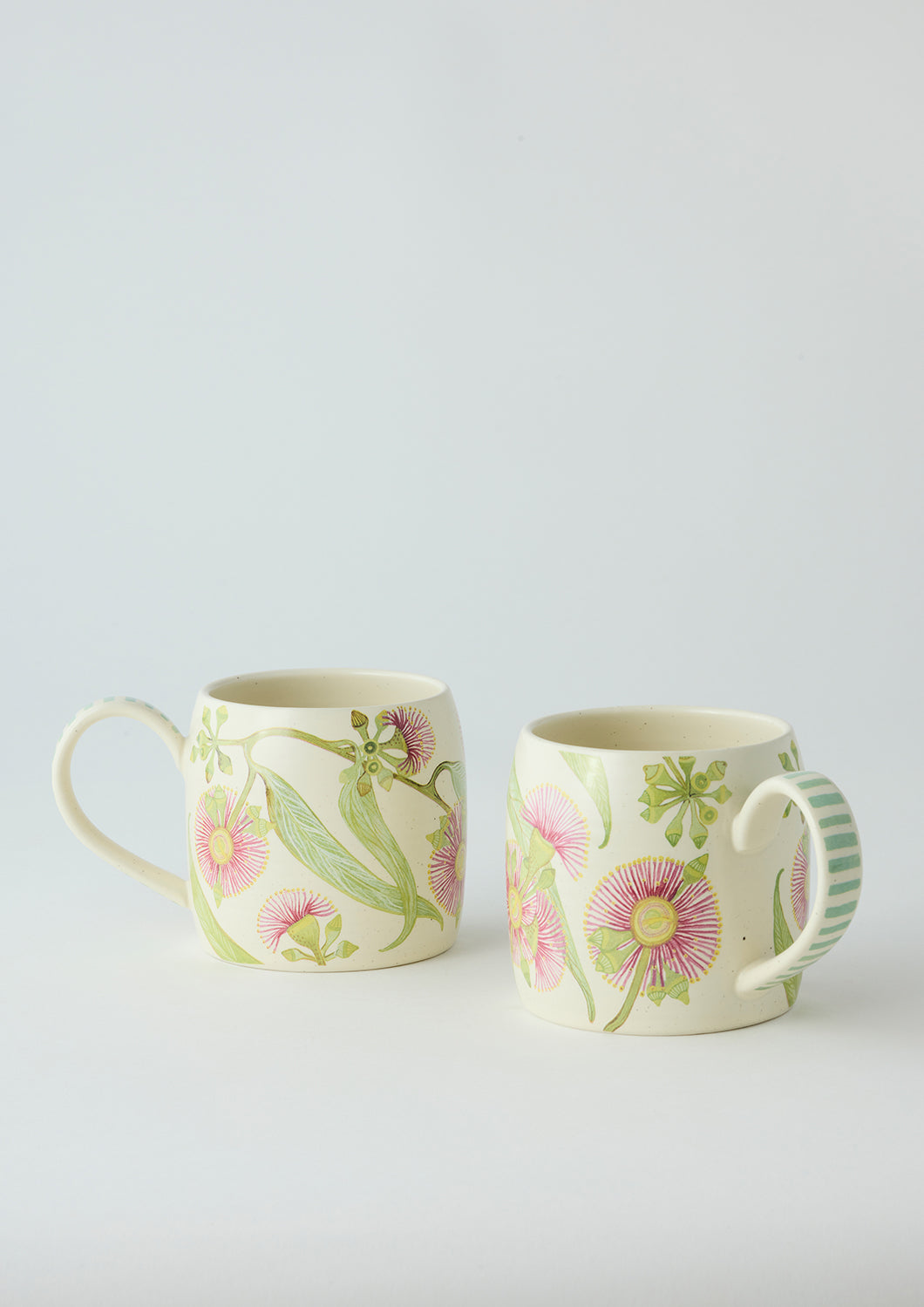 Buttermilk Mug Set | Pink Eucalyptus
