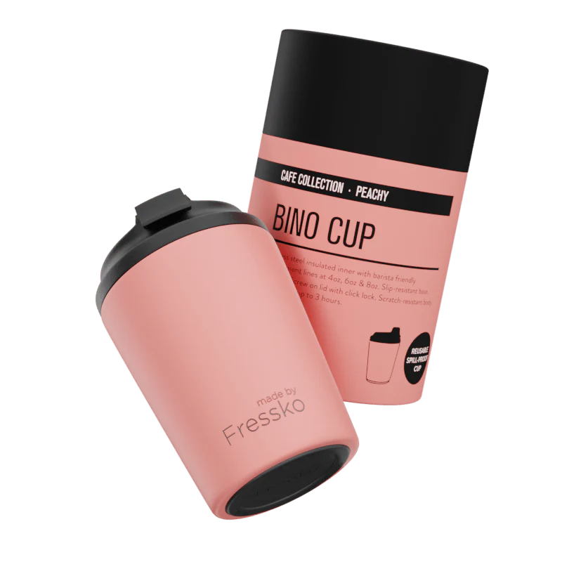 Reusable Cup - Bino 8oz | Peachy