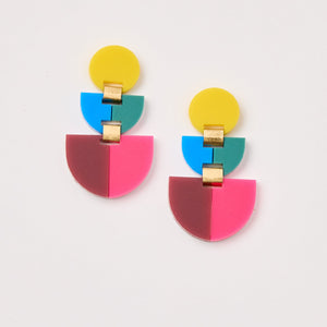 Boat Earring | Multi