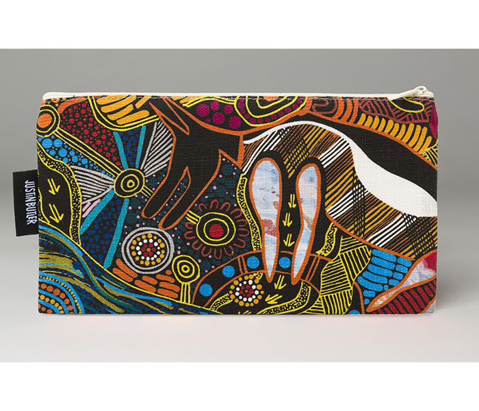 Cotton Zip Pouch | Justin Butler