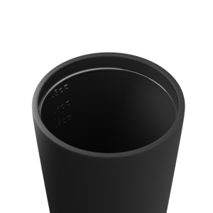 Reusable Ceramic Cup - Bino 8oz | Coal