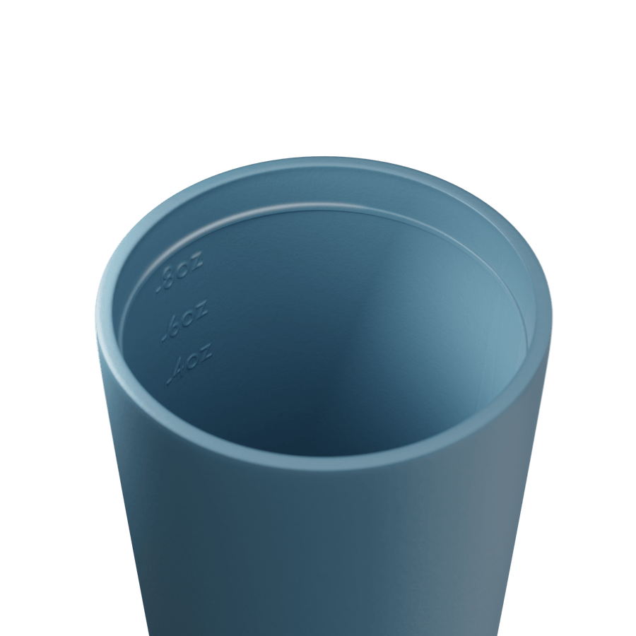 Reusable Ceramic Cup - Bino 8oz | River