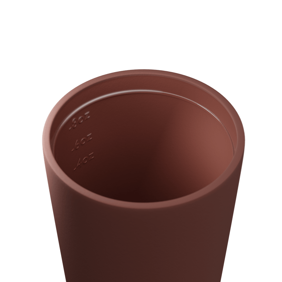 Reusable Ceramic Cup - Camino 12oz | Tuscan