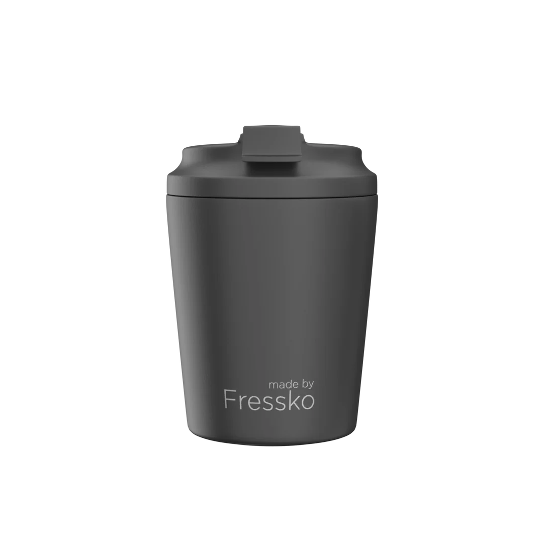 Reusable Cup Ceramic - Piccolo 4oz | Coal