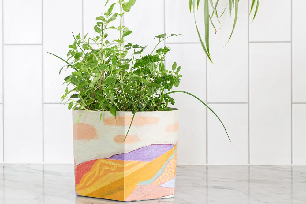 Pop Up Pot | 'Clouds' | Large