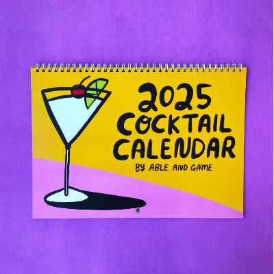 2025 Calendar | Cocktail Calendar