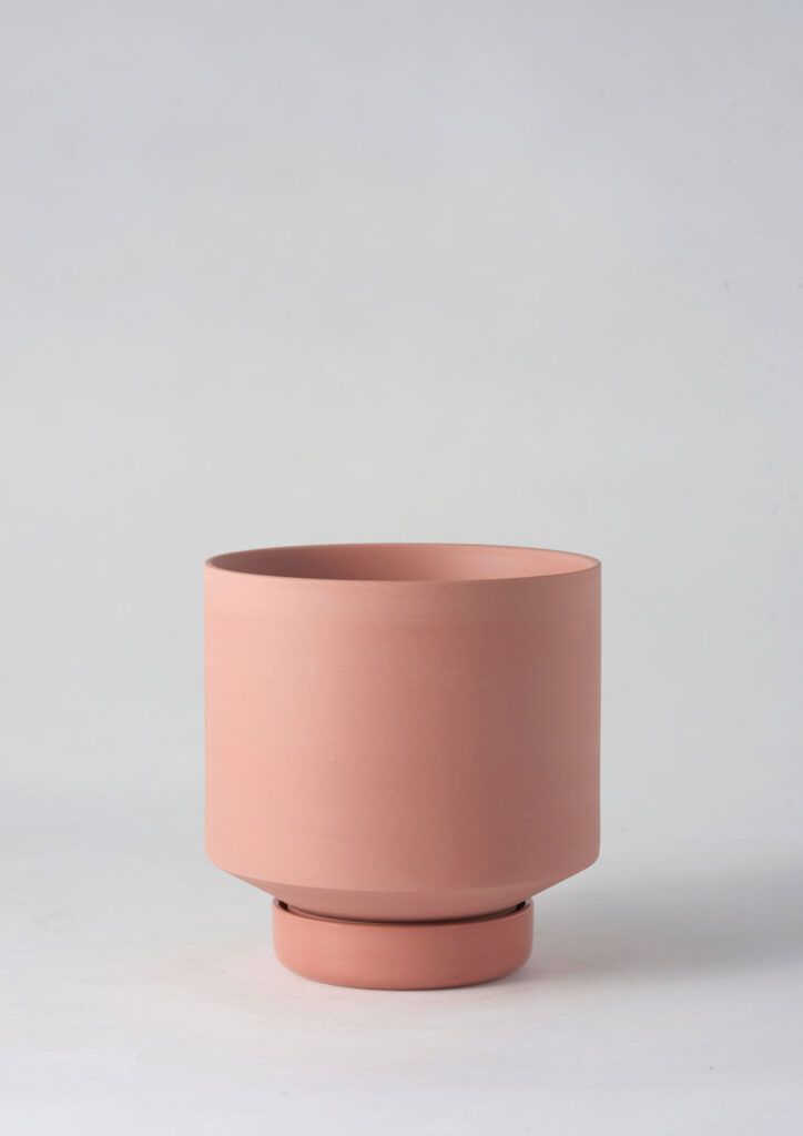 Gro Pot | Angus Celeste White & Pink