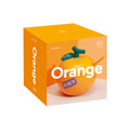 Orange Sugar Bowl with Spoon