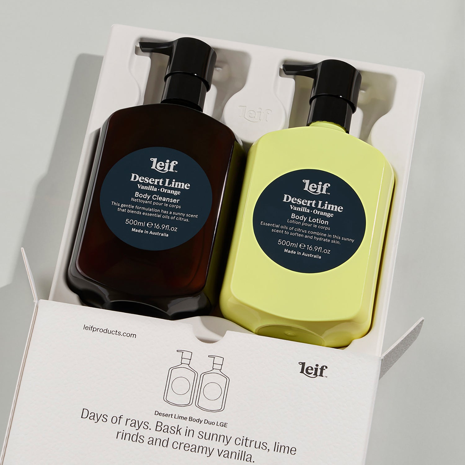 Desert Lime | Body Duo Large