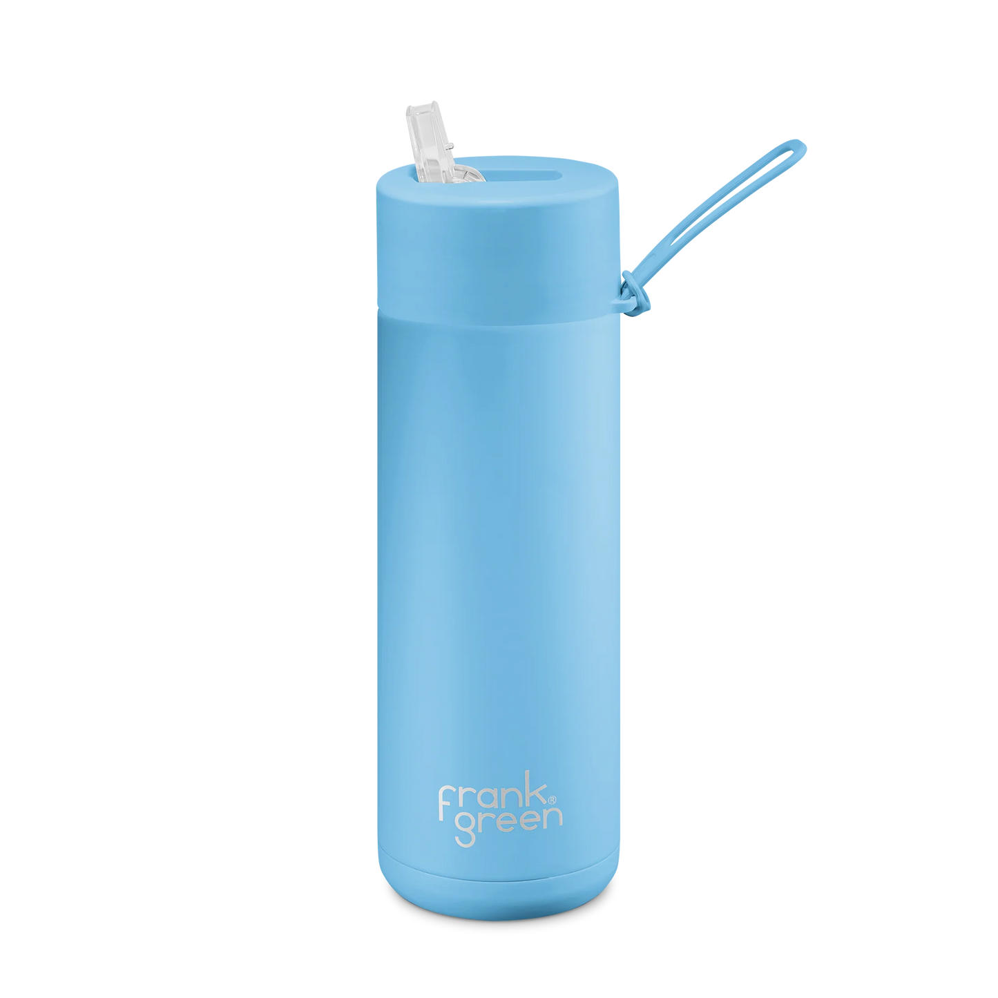 Ceramic Bottle Straw Lid | 20oz Sky Blue - Limited Edition