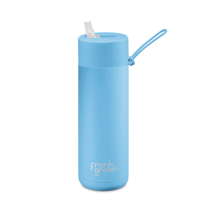 Ceramic Bottle Straw Lid | 20oz Sky Blue - Limited Edition