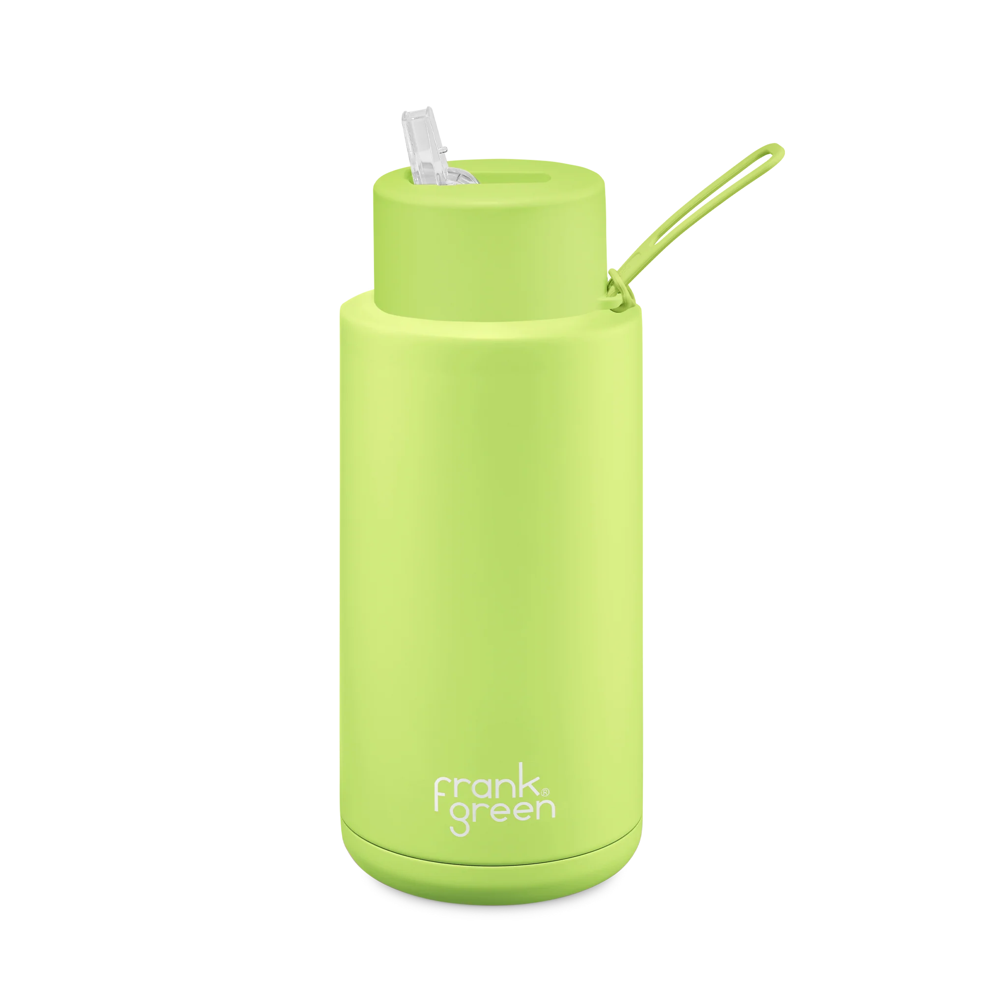 Ceramic Bottle Straw Lid | 34oz Pistachio Green - Limited Edition