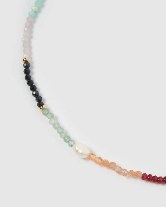 Flona Choker | Pearl Multi