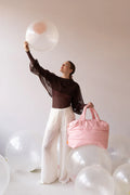Camill Puffy Weekend Bag | Pink Dolphin