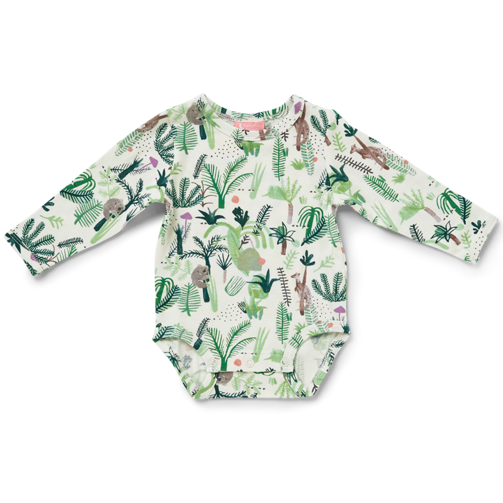 Fern Gully | Long Sleeve Bodysuit