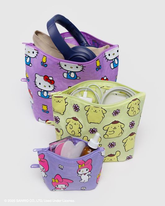 Go Pouch Set | Hello Kitty & Friends Florals