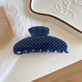 polka dot hair claw | various colours
