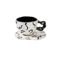 Twist Mug & Saucer Set | various colours