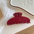 polka dot hair claw | various colours