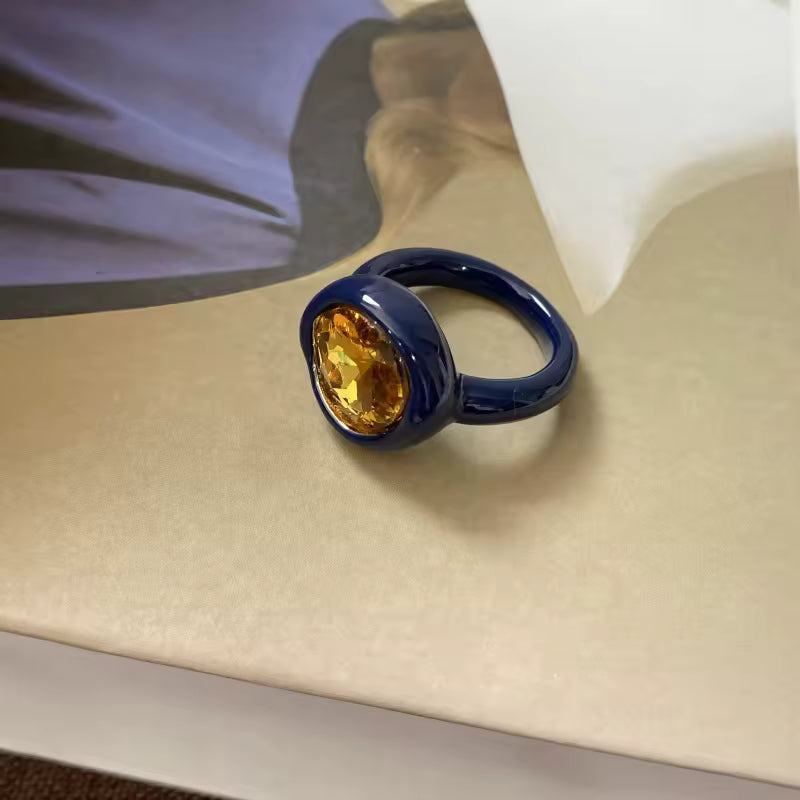 Colourful Resin Acrylic Rings | More Colours