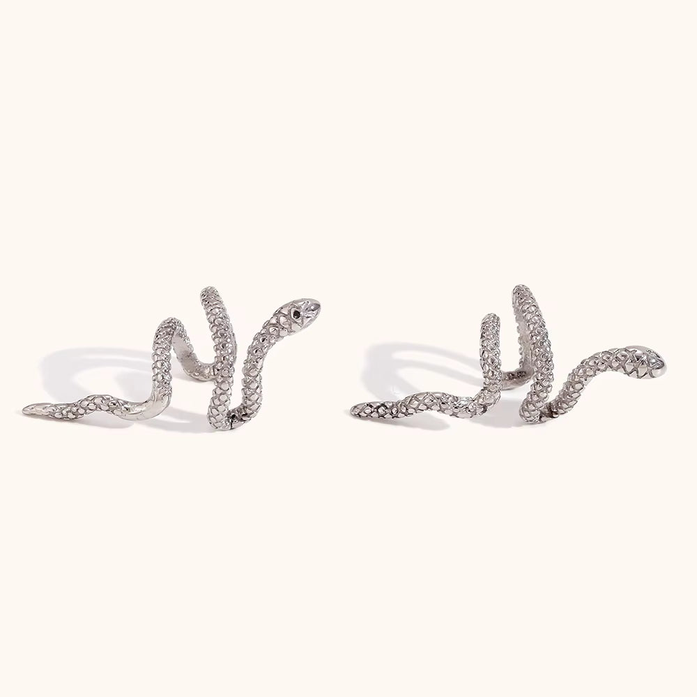 snake ear cuff | gold & silver
