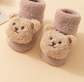 Fluffy Teddy Bear Baby Socks | Various Colours