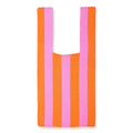 Knit Tote Bag  | Assorted Stripe Colours