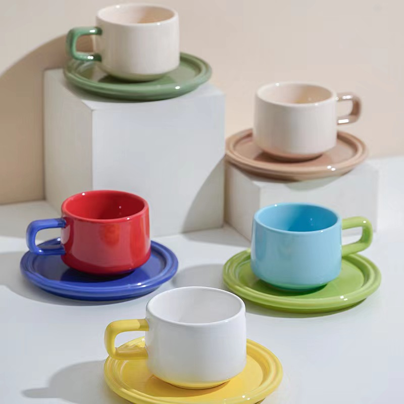 Mug & Saucer | various colours