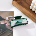 Large Square Pearl Hairclaw | more colours
