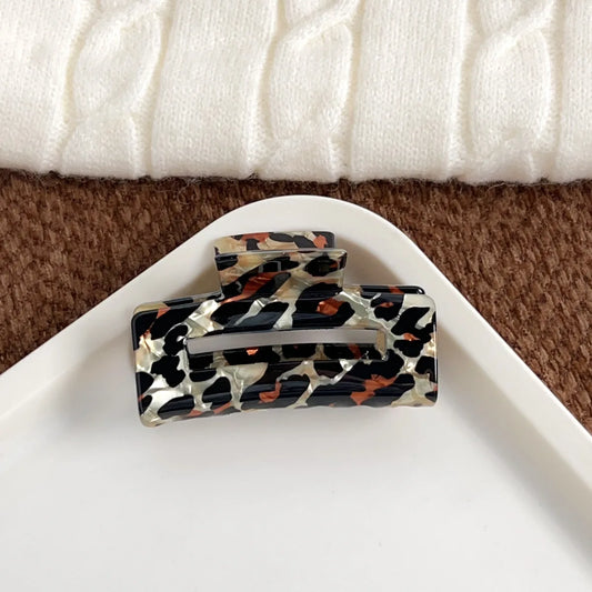 Animal Print Hair Claw | Square - Medium