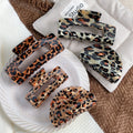 Animal Print Hair Claw | Round - Medium
