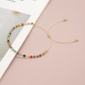 Colourful Beaded Bracelet | Adjustable