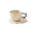 Twist Mug & Saucer Set | various colours