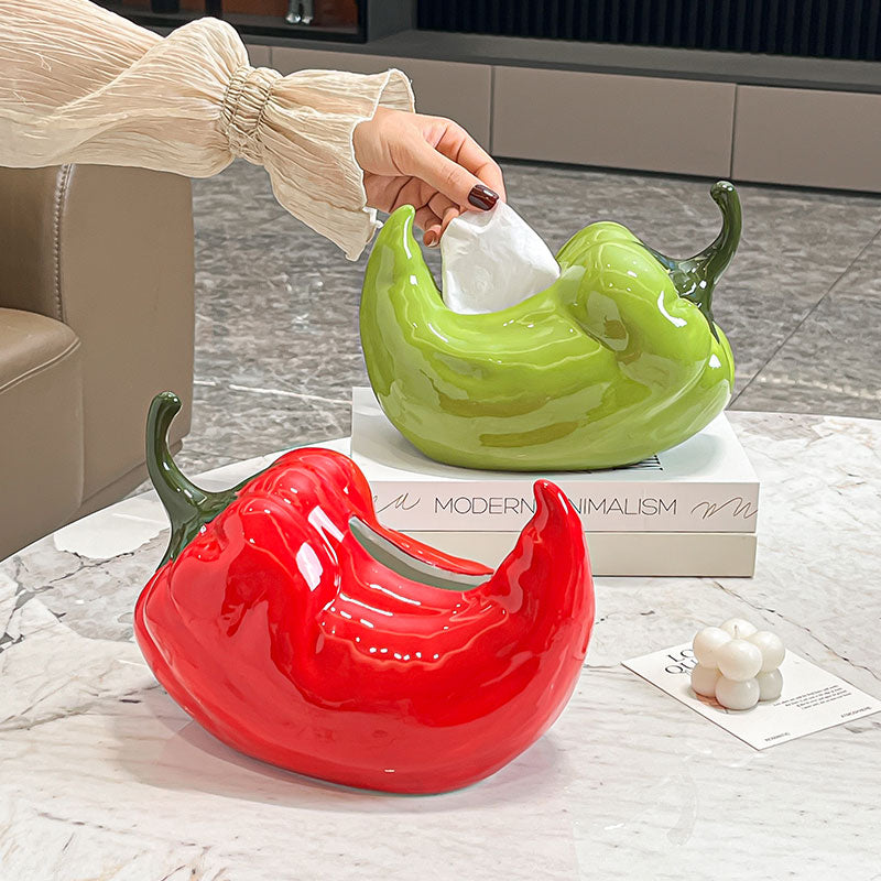 Chilli Tissue Box | more colours