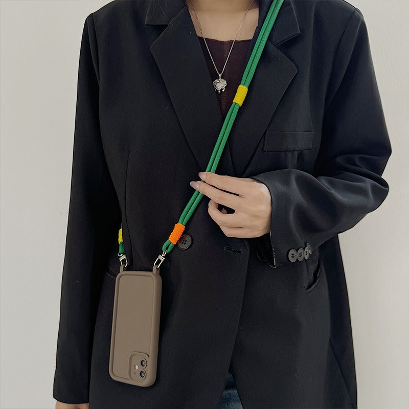 Chunky Rope Phone Shoulder Strap | Various Colours