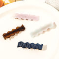 wavy hair slide | various colours