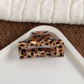 Animal Print Hair Claw | Square - Medium